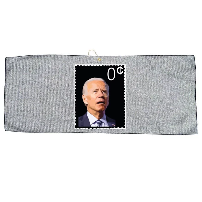 Joe Biden Zero Cents Stamp 0 President Joe Large Microfiber Waffle Golf Towel