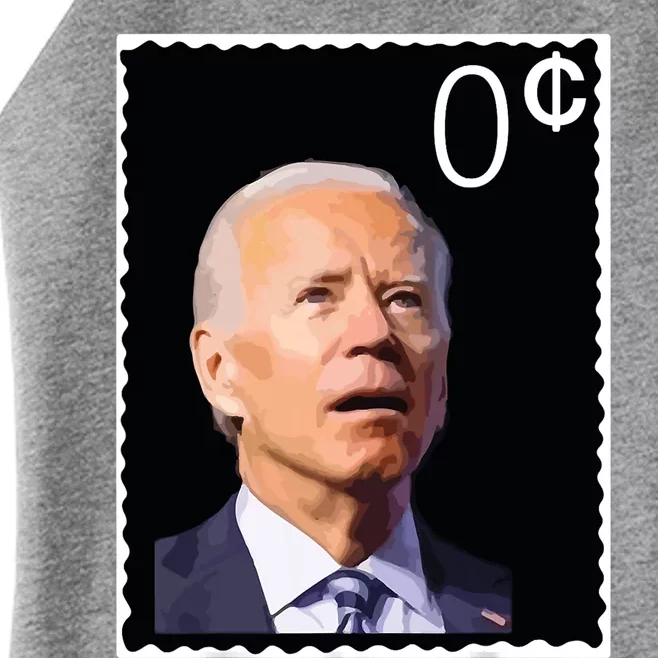 Joe Biden Zero Cents Stamp 0 President Joe Women’s Perfect Tri Rocker Tank