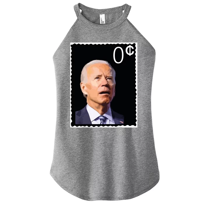 Joe Biden Zero Cents Stamp 0 President Joe Women’s Perfect Tri Rocker Tank