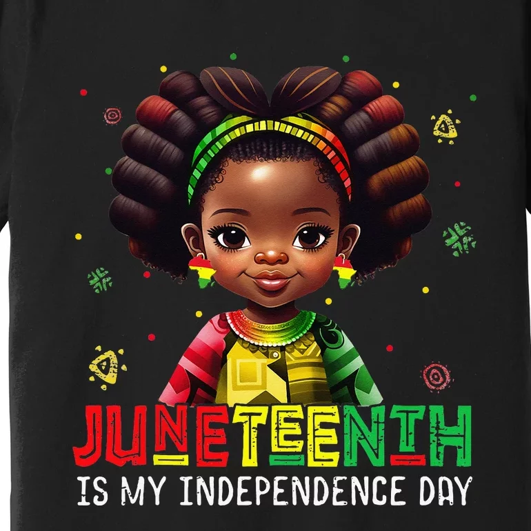 Juneteenth Celebrating 1865 Cute Black wo Premium T-Shirt