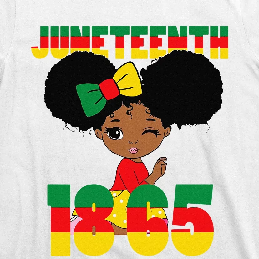 Juneteenth Celebrating 1865 Black T-Shirt