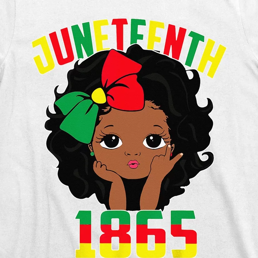 Juneteenth Celebrating 1865 Cute African Black T-Shirt