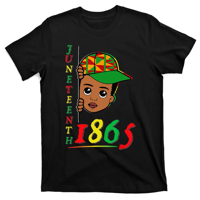 Juneteenth Celebrating 1865 Black T-Shirt