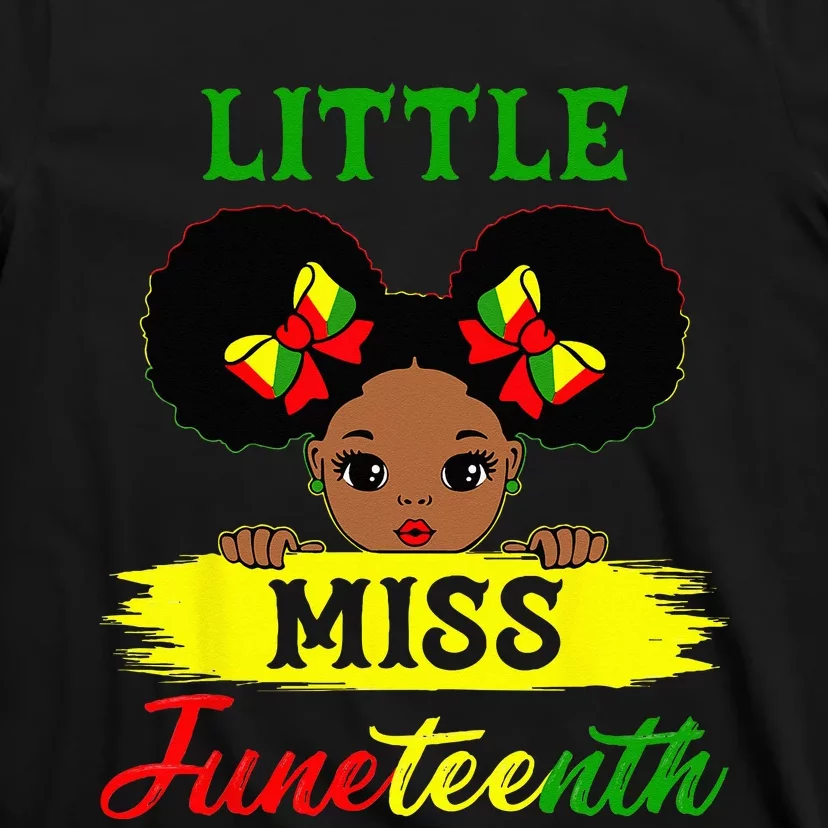 Juneteenth Celebrating 1865 Cute Black T-Shirt