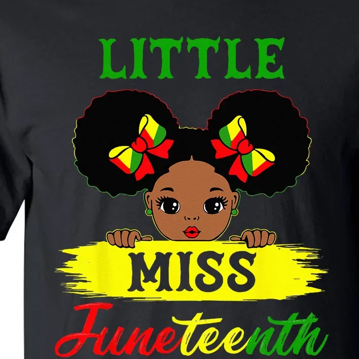 Juneteenth Celebrating 1865 Cute Black Tall T-Shirt