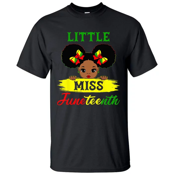 Juneteenth Celebrating 1865 Cute Black Tall T-Shirt