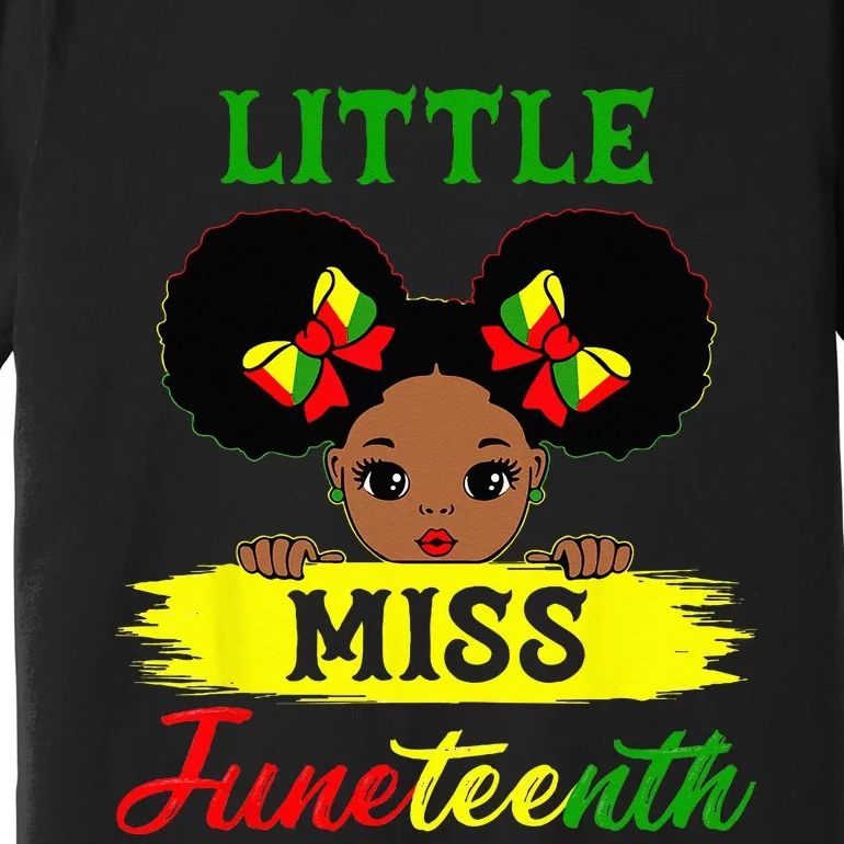 Juneteenth Celebrating 1865 Cute Black Premium T-Shirt