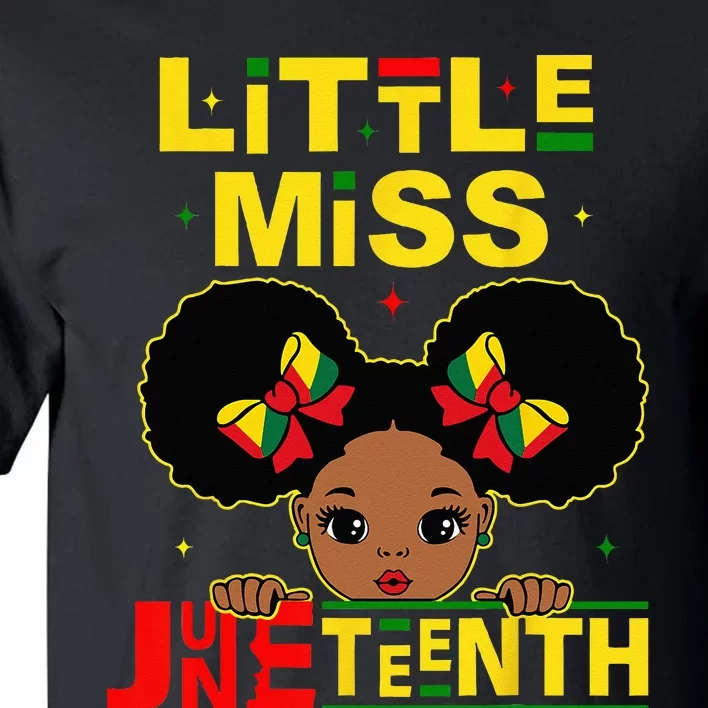 Juneteenth Celebrating 1865 Cute Black Tall T-Shirt