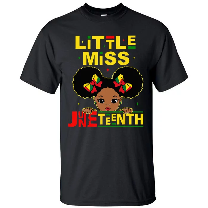 Juneteenth Celebrating 1865 Cute Black Tall T-Shirt