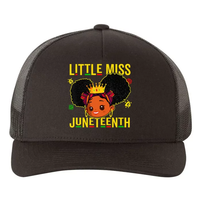 Juneteenth Celebrating 1865 Cute Black Yupoong Adult 5-Panel Trucker Hat