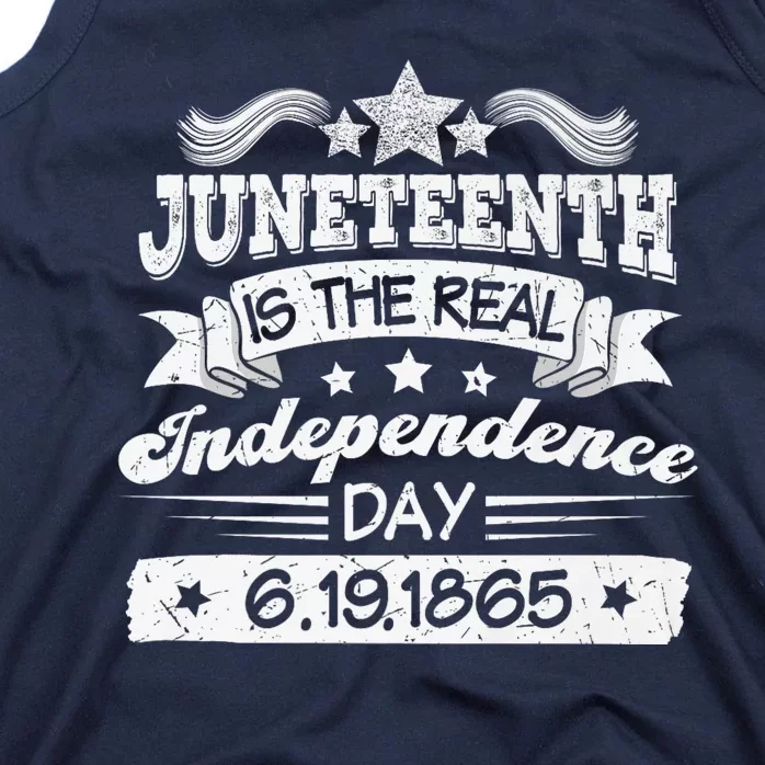 Juneteenth Celebrate 1865 Black History African American Tank Top