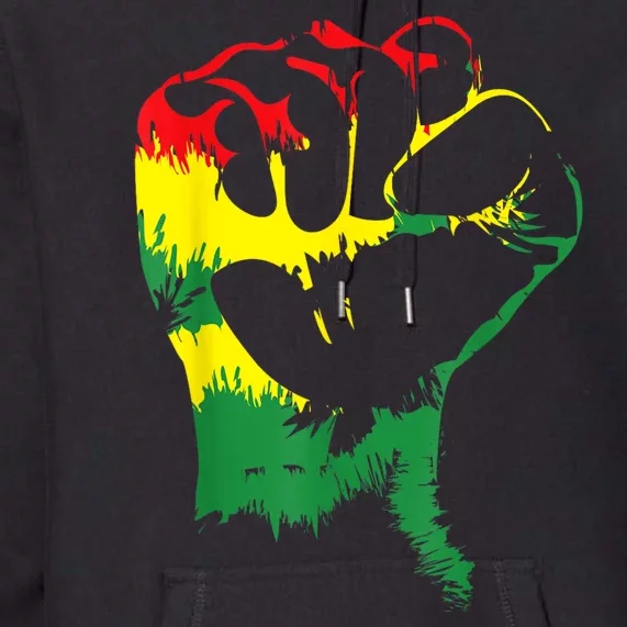 Juneteenth Celebrate 1865Black History African American Premium Hoodie