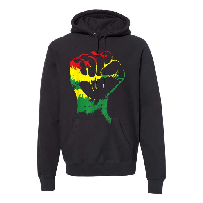 Juneteenth Celebrate 1865Black History African American Premium Hoodie