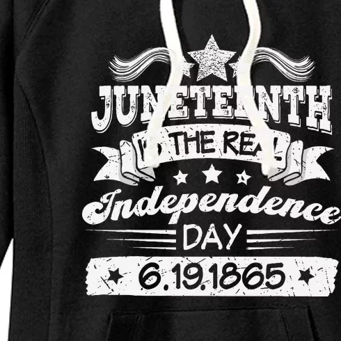 Juneteenth Celebrate 1865 Black History African American Women's Fleece Hoodie