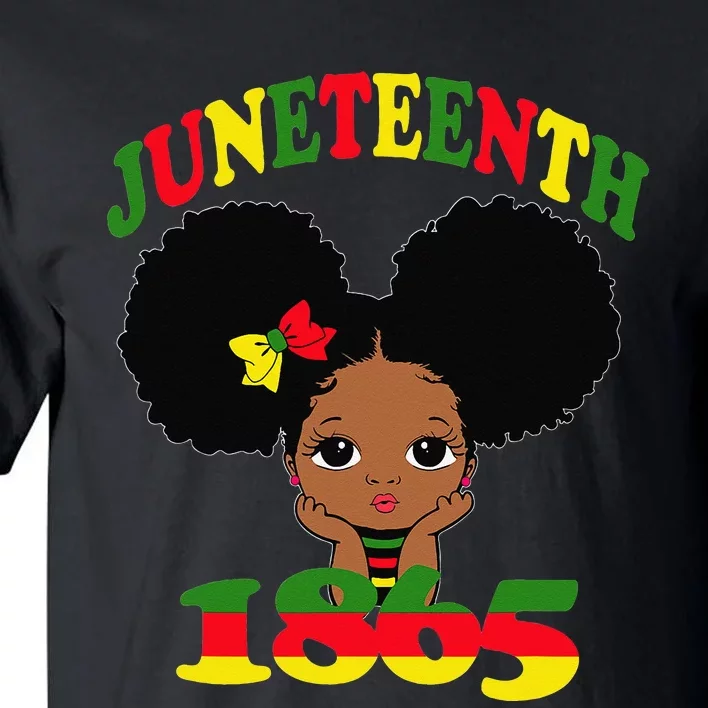 Juneteenth Celebrating 1865 Cute Black Tall T-Shirt