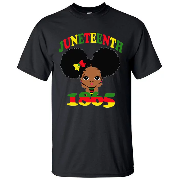 Juneteenth Celebrating 1865 Cute Black Tall T-Shirt