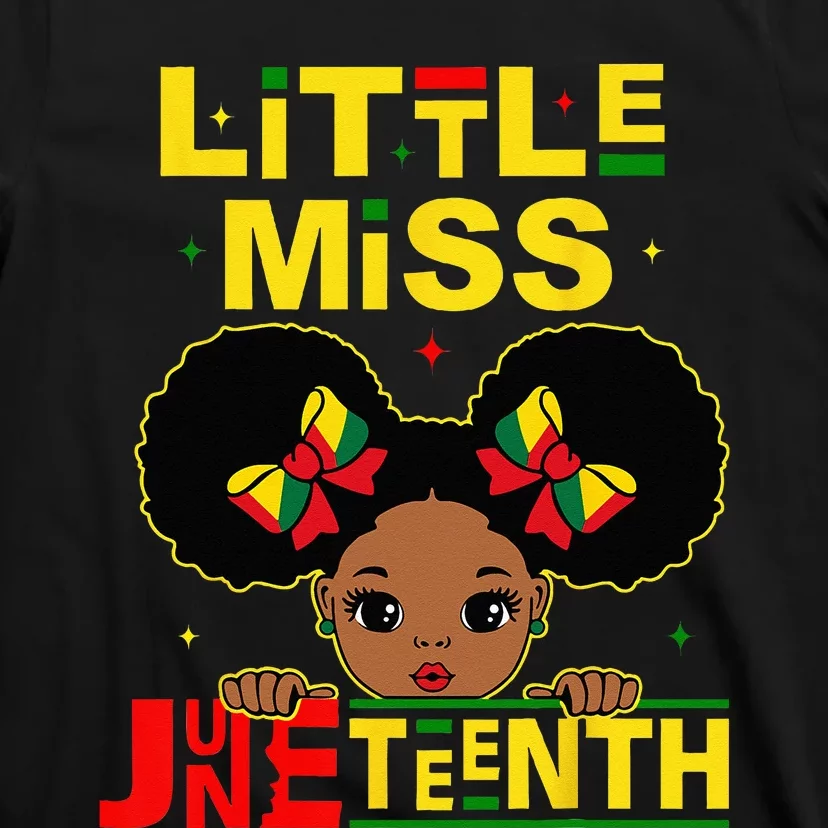 Juneteenth Celebrating 1865 Cute Black T-Shirt