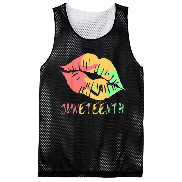 Juneteenth Celebrate 1865Black History African American Mesh Reversible Basketball Jersey Tank