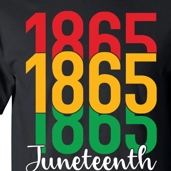 Juneteenth Celebration 1865 Tall T-Shirt