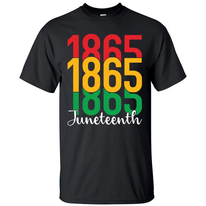 Juneteenth Celebration 1865 Tall T-Shirt