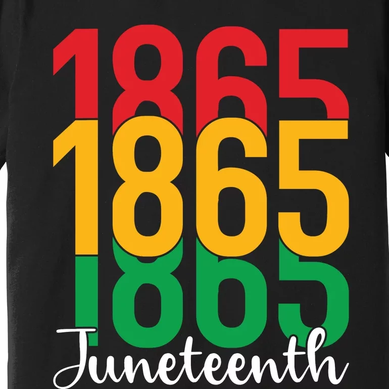 Juneteenth Celebration 1865 Premium T-Shirt