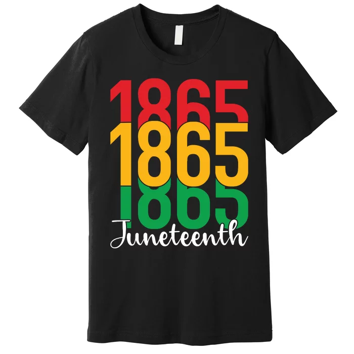 Juneteenth Celebration 1865 Premium T-Shirt