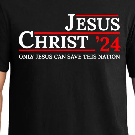 Jesus Christ 24 Only Jesus Can Save This Nation Pajama Set