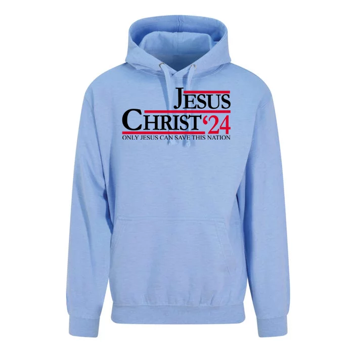 Jesus Christ 24 Only Jesus Can Save This Nation Unisex Surf Hoodie