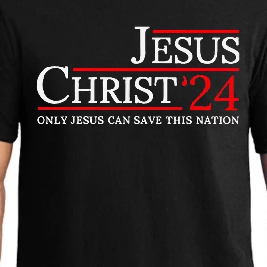 Jesus Christ 2024 Only Jesus Can Save This Nation Pajama Set