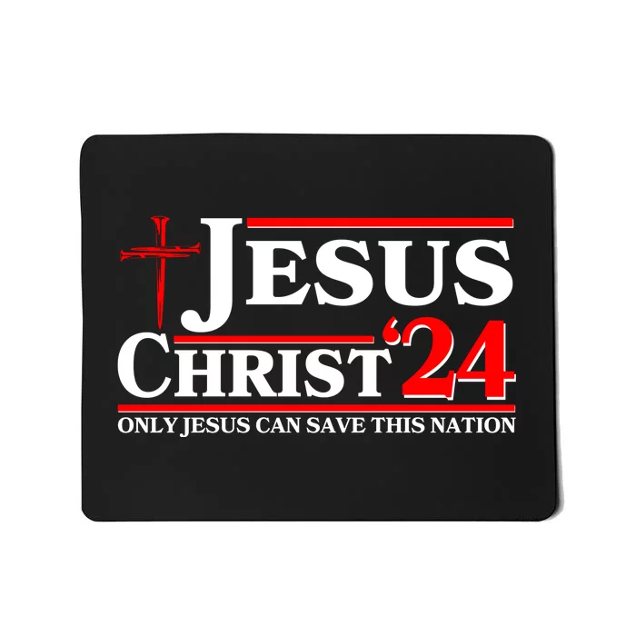 Jesus Christ 2024: The Ultimate Redeemer Only Jesus Can Save This Nation Mousepad