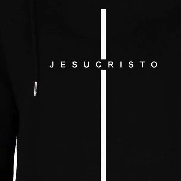 Jesucristo Cruz Amor Dios Jesus Cristo Christian Womens Funnel Neck Pullover Hood