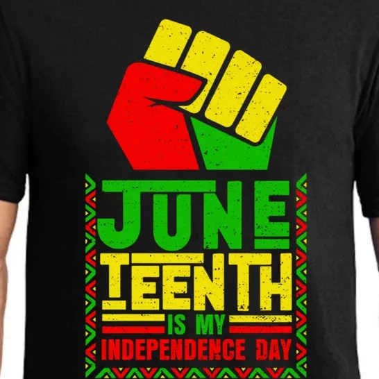 Juneteenth Celebrate African Independence Day Gift Pajama Set