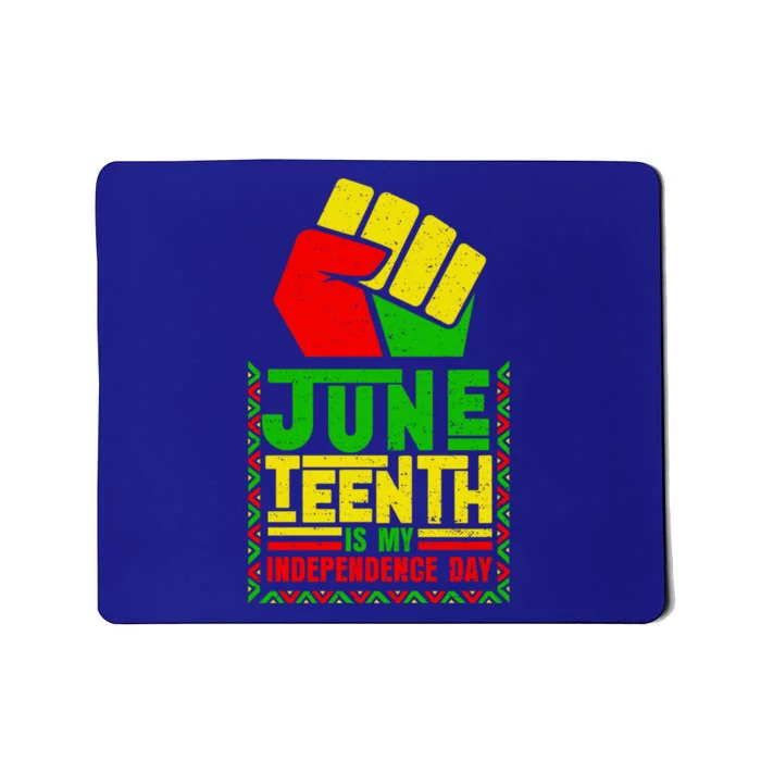 Juneteenth Celebrate African Independence Day Gift Mousepad