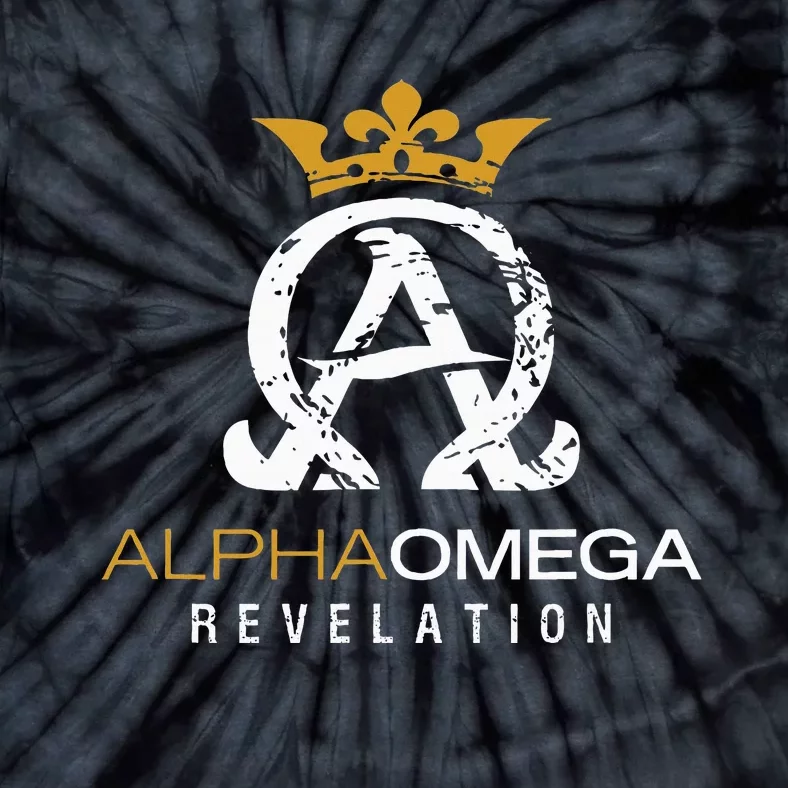 Jesus Christ Alpha And Omega Book Revelation Tie-Dye T-Shirt