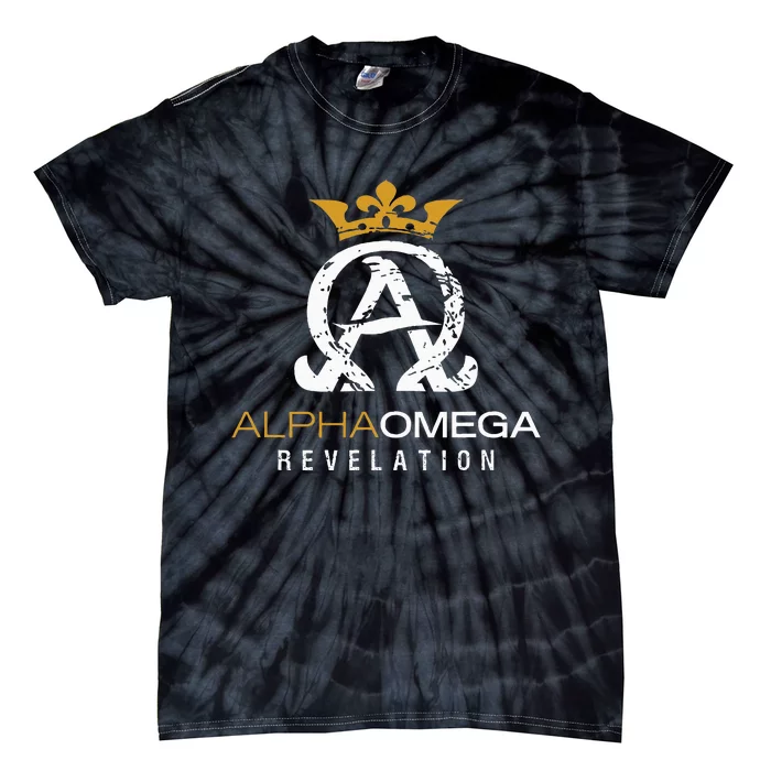 Jesus Christ Alpha And Omega Book Revelation Tie-Dye T-Shirt