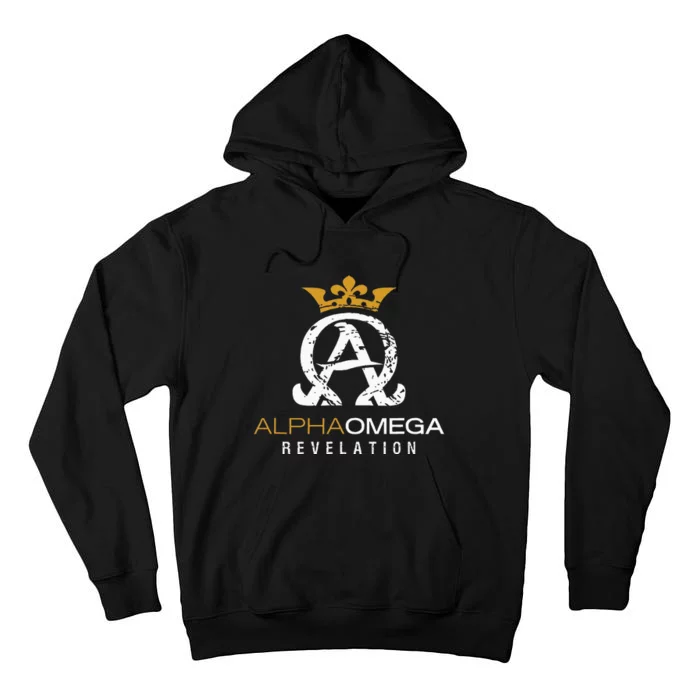 Jesus Christ Alpha And Omega Book Revelation Tall Hoodie