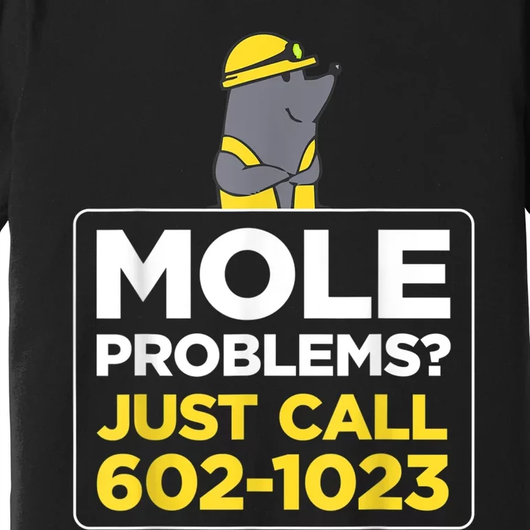 Just Call Avogadro's Number. Mole Day Premium T-Shirt