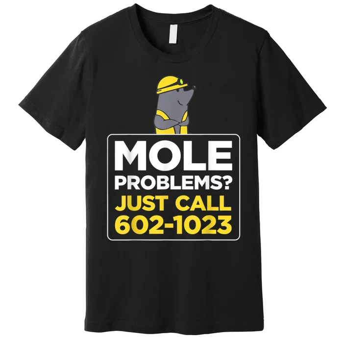 Just Call Avogadro's Number. Mole Day Premium T-Shirt