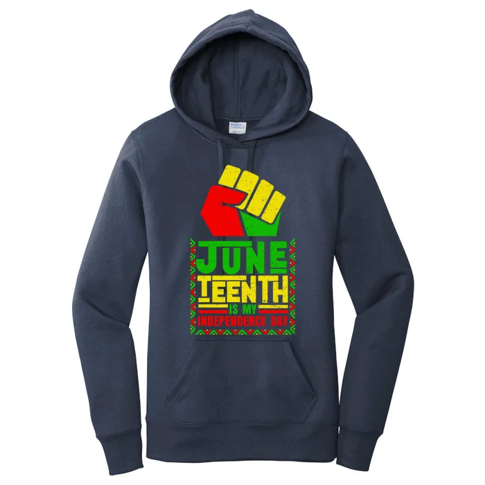 Juneteenth Celebrate African Independence Day Gift Women's Pullover Hoodie