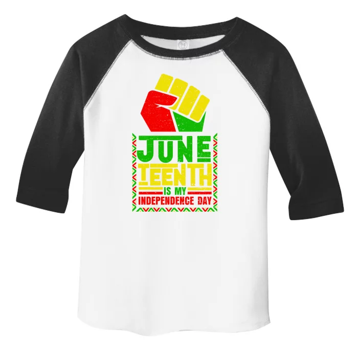 Juneteenth Celebrate African Independence Day Gift Toddler Fine Jersey T-Shirt