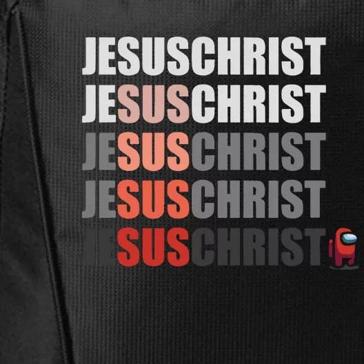 Jesus Christ Among Us City Backpack