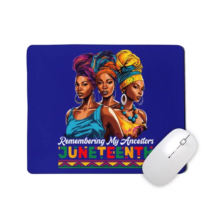 Juneteenth Celebrate African American Freedom Day Mousepad