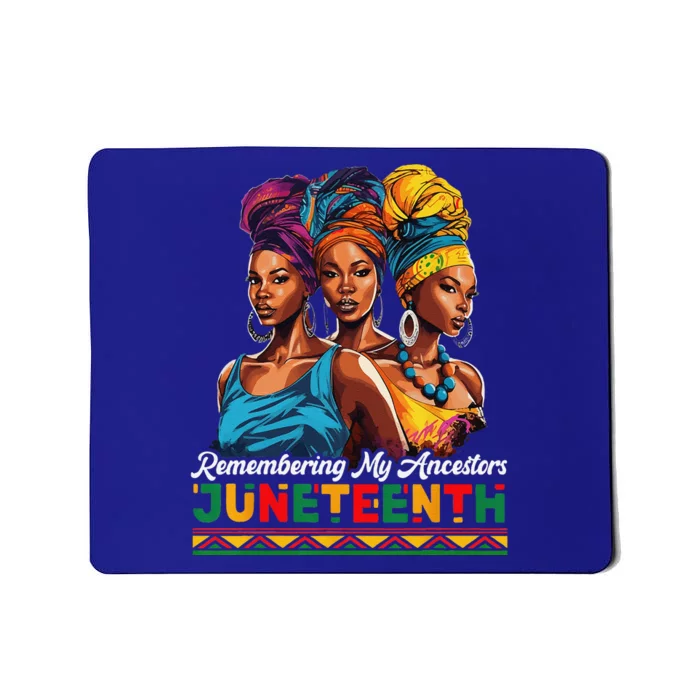 Juneteenth Celebrate African American Freedom Day Mousepad