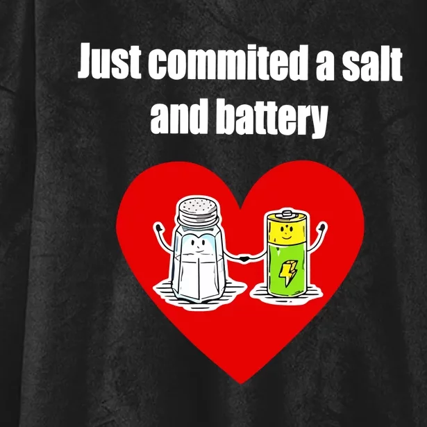 Just Commited A Salt And Battery Hooded Wearable Blanket