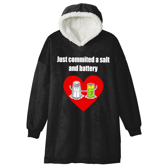 Just Commited A Salt And Battery Hooded Wearable Blanket