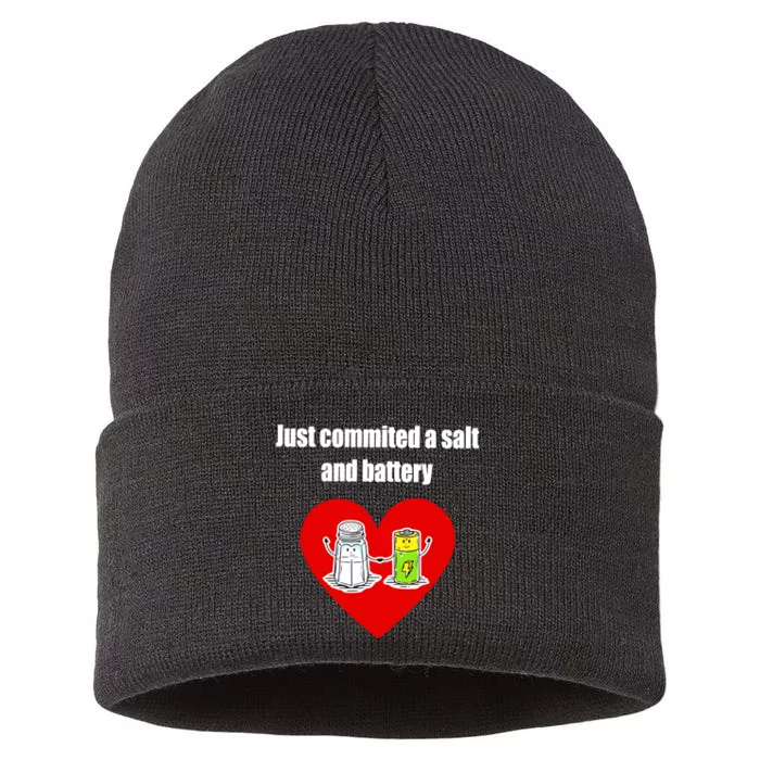 Just Commited A Salt And Battery Sustainable Knit Beanie