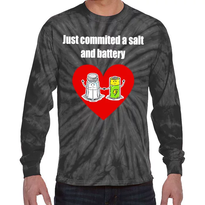 Just Commited A Salt And Battery Tie-Dye Long Sleeve Shirt