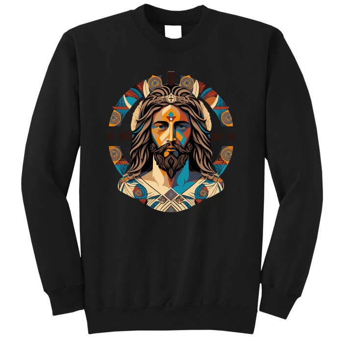 Jesus Christ Art Sweatshirt TeeShirtPalace