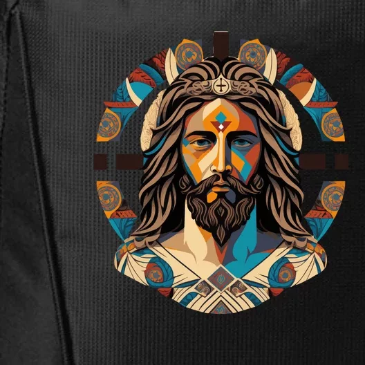 Jesus Christ Art City Backpack