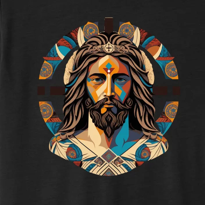 Jesus Christ Art ChromaSoft Performance T-Shirt